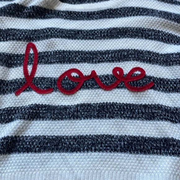 Cropped striped sweater - Picture 2 of 4